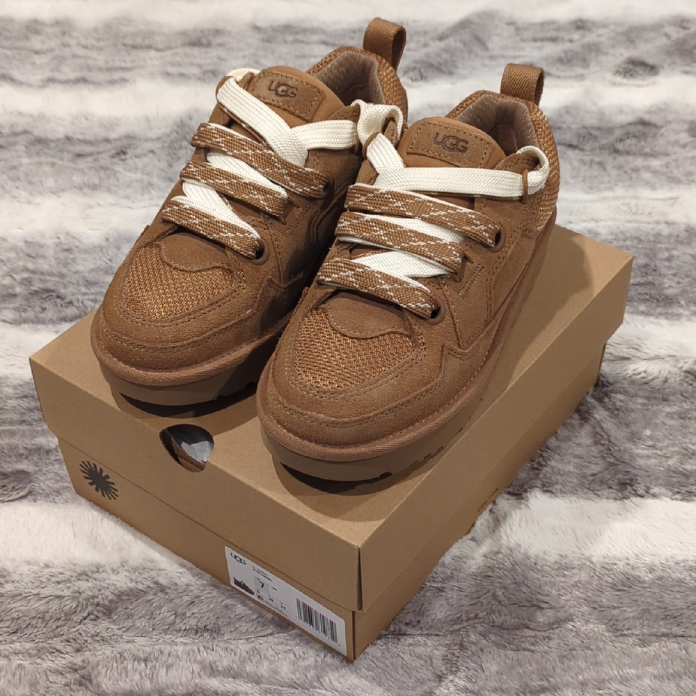 UGG Lowmel Chestnut Sneakers Size 7